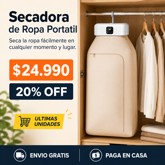 Secadora Ropa Portatil