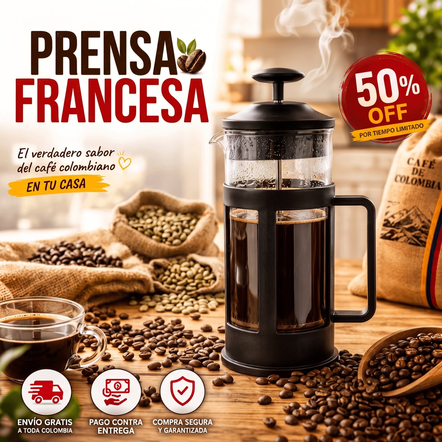 Cafetera prensa francesa